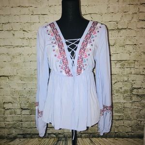 🌸 NWOT AEROPOSTALE PEASANT BLOUSE 🌸